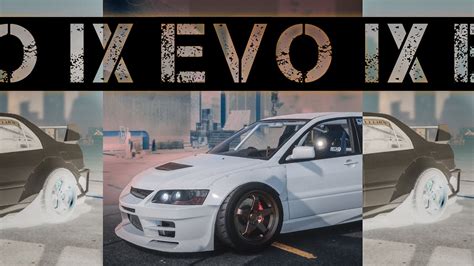 Eva Mr Mitsubishi Lancer Evo Ix Carx Drift