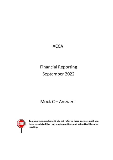 Answers Acca Global 5