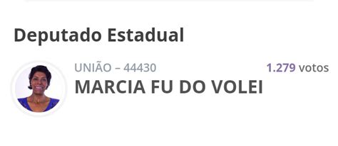 Portal Vôlei Brasil 🏐🇧🇷 On Twitter Márcia Fú Está Tendo Uma Votação Relevante 👇