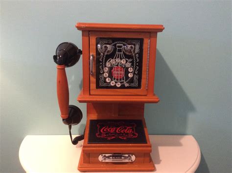 Coca Cola Nostalgic Wall Hanging Push Phone Etsy Canada