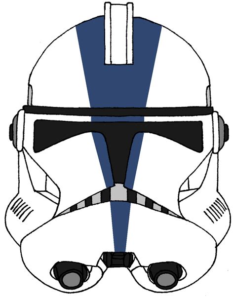 Clone Trooper Helmet 501st Legion 3 by historymaker1986 on DeviantArt