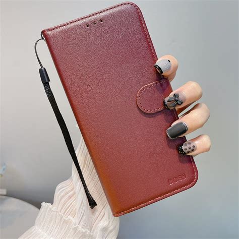 เคสฝาพับ Boss แบบมีล็อค สำหรับ Vivo Y21t Y15s Y21 2021 Y33s Y11