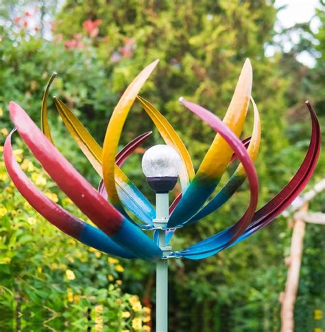 Large Metal Garden Wind Spinners - Garden Design Ideas