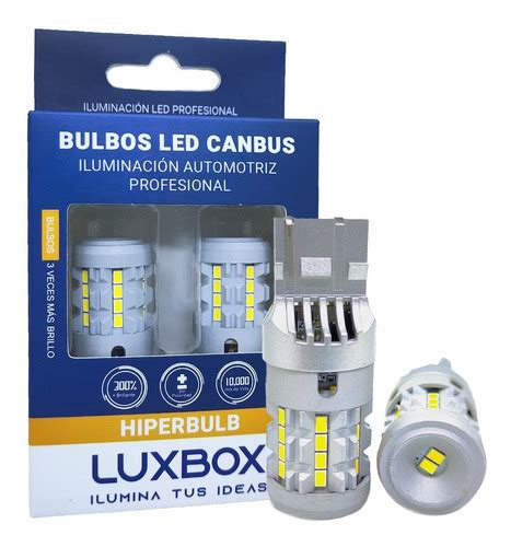 Foco Led Canbus Pellizco Para Reversa Luz Blanca Luxbox Led