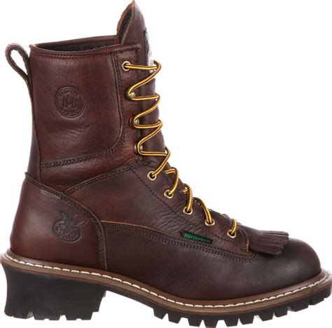 Georgia Boot Mens Waterproof Logger Work Boots