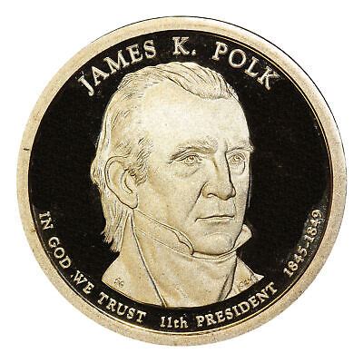 2009 -S James Polk Presidential Proof Dollar Gem Deep Cameo US Coin | eBay