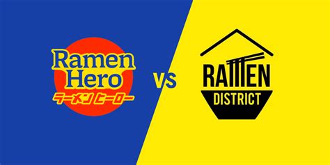 Ramen Delivery Ramen Hero Vs Ramen District Which One Reigns Supreme