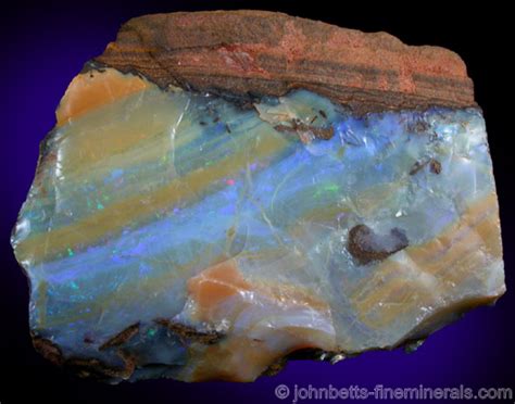 Boulder Opal - The Mineral and Gemstone Kingdom