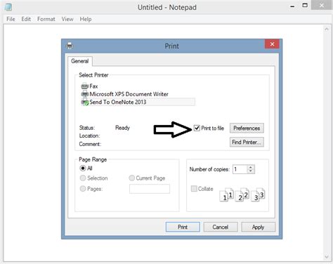 How do I set up "print to file" in windows 10 - Microsoft Community