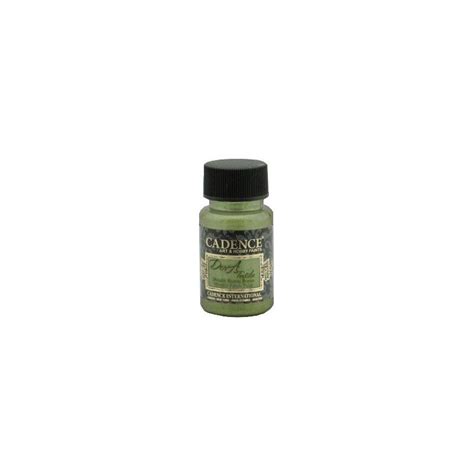 Comprar Pintura DORA TEXTIL Metalizada Verde CADENCE 50 Ml En