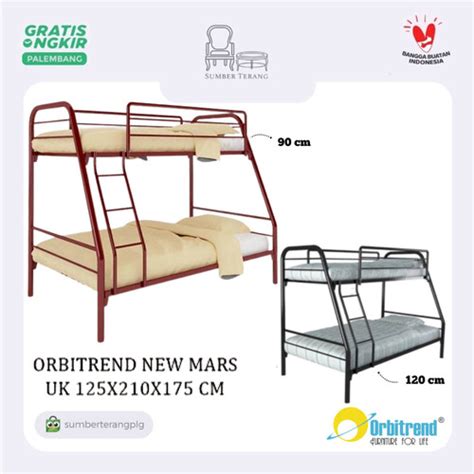 Jual Bunk Bed Ranjang Tingkat Orbitrend New Mars Ranjang Besi Susun