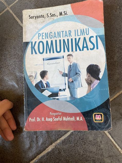 Buku Pengantar Ilmu Komunikasi Buku Alat Tulis Buku Di Carousell