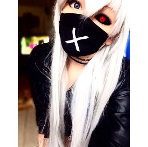 Female Kaneki Ken Tokyo Ghoul Cosplay Amazing Cosplay Halloween Cosplay