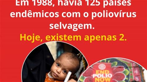 Campanha End Polio Now Rotary Instituto Giorgio Nicoli