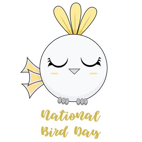 National Bird Day Vector Illustration 21505583 Vector Art at Vecteezy