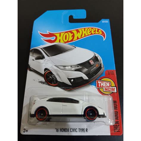 Hot Wheels 16 Honda Civic Type R Shopee Malaysia