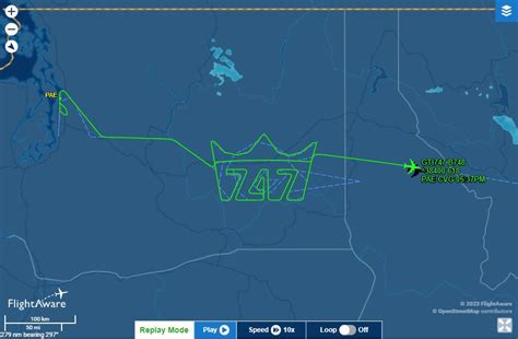 Tribute Flight for the last 747-8 built by The Boeing Company - World ...