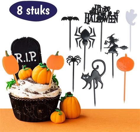 Halloween Versiering Taarttopper Cupcake Decoratie Halloween