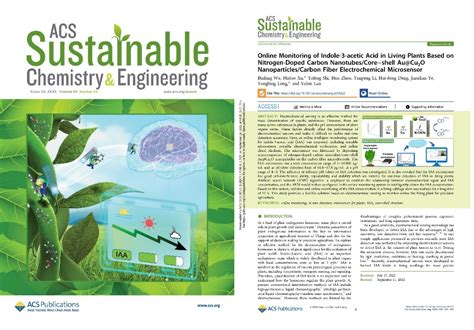 龙拥兵兰玉彬教授团队在acs Sustainable Chemistry And Engineering发表研究论文