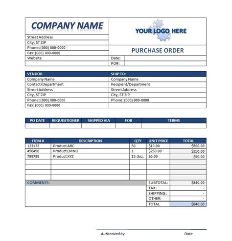 What Is A Purchase Order