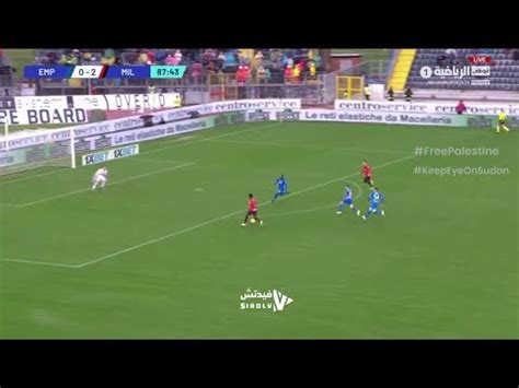 Gol de Traorè Empoli vs Milan 0 3 Extended Highlights Lega Serie A