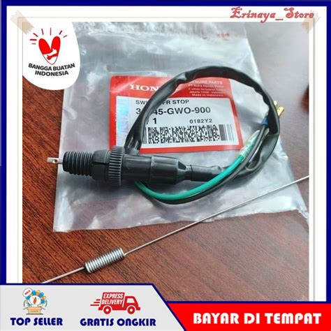 Jual ORI AHM Swit Switch Rem Belakang Motor Honda Astrea Grand Prima