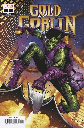 Gold Goblin #1 Green Goblin Variant - Forbidden Planet