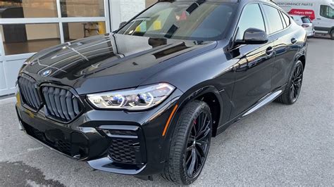 2022 Bmw X6 M50i Carbon Black With Tartufo Interior Youtube