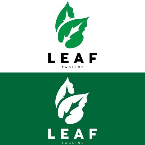 Premium Vector Green Leaf Logo Ecology Natural Plant Vector Nature Design Illustration