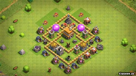 Clash of lords 2 town hall 5 base - nvnaxre