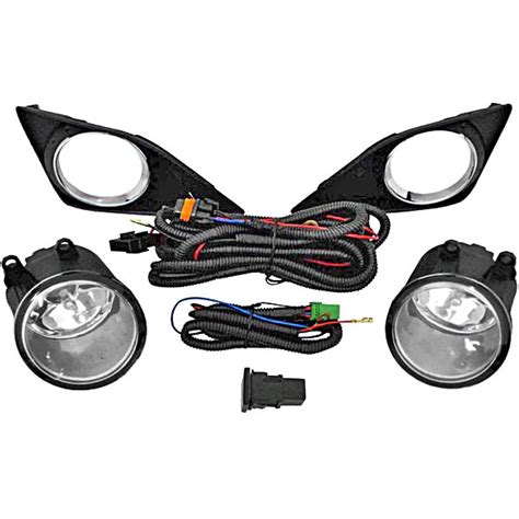 Kit Farol Aux Corolla Aro Cromado Farol Auxiliar Linha Leve