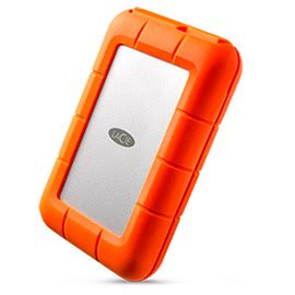 LaCie 4TB Rugged RAID Portable External Hard Drive Thunderbolt USB 3