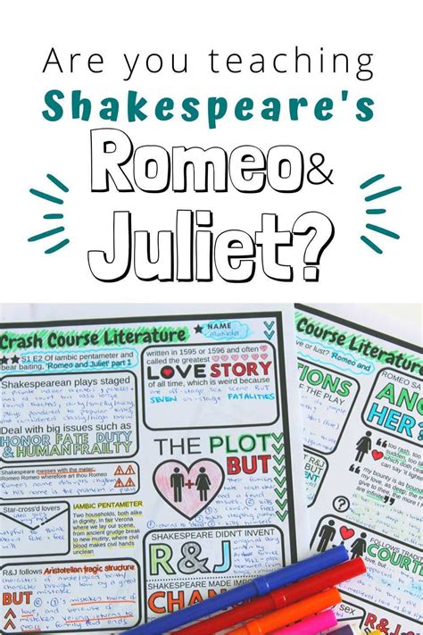 Crash Course Literature Romeo And Juliet Mini Bundle Season 1 Ep 2 And