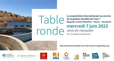 Table Ronde Regards croisés Palestine Maroc et Occitanie le 7 juin