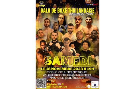 GALA DE BOXE THAILANDAISE Le Pouliguen