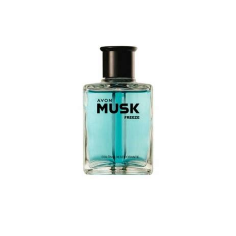 Musk Freeze Avon Perfume Masculino Deo Colônia Body Splash 90ml