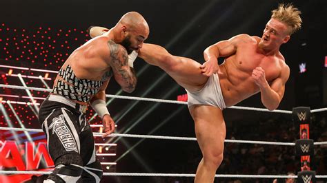 Ilja Dragunov Vs Ricochet Monday Night Raw May 27 2024 WWE Photo