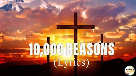 10 000 Reasons Bless The Lord Matt Redman Best Worship Song Ever