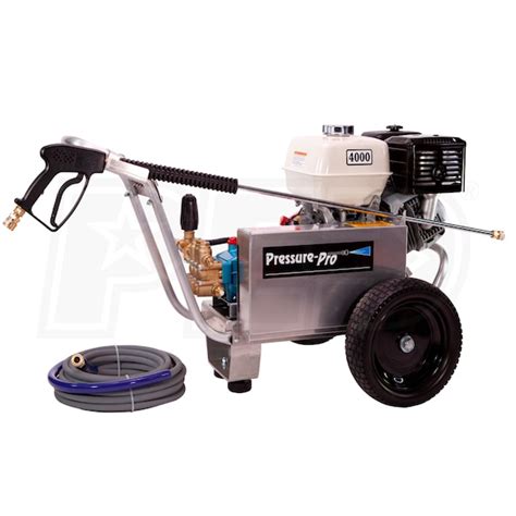 Pressure Pro Eagle Ii 4000 Psi Gas Cold Water Belt Drive Aluminum