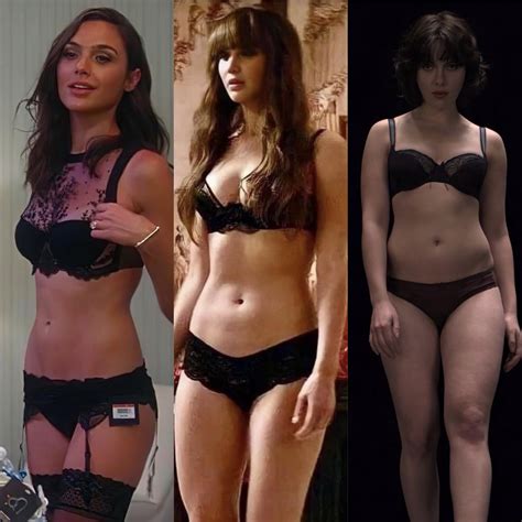 Gal Gadot Vs Jennifer Lawrence Vs Scarlett Johansson R Celebbattles