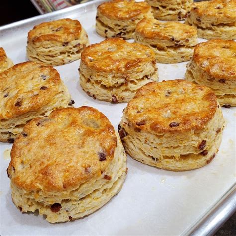 Maple Bacon Cheddar Biscuits A New Twist On An Old Favorite • Delish Club