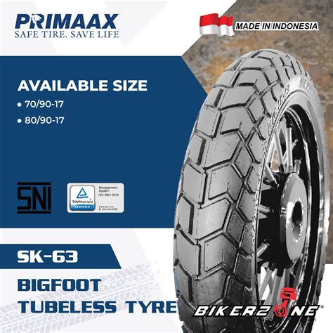 PRIMAAX Tyre SK 63 BIGFOOT Tubeless Tyre Motocross Tyre For Motorbike