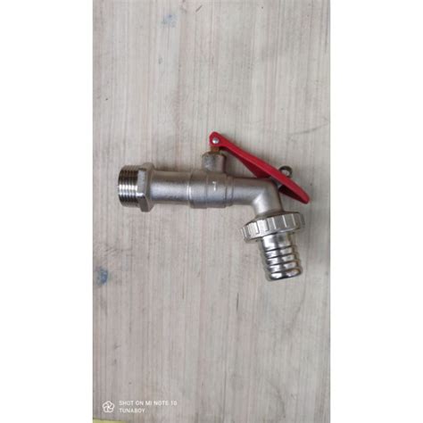 Brass Faucet Hose Bibb With Hasp Lock 3 4 Or 1 Inch Heavy Duty Shopee Philippines