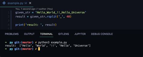 Python String Rsplit Method Explanation With Example Codevscolor