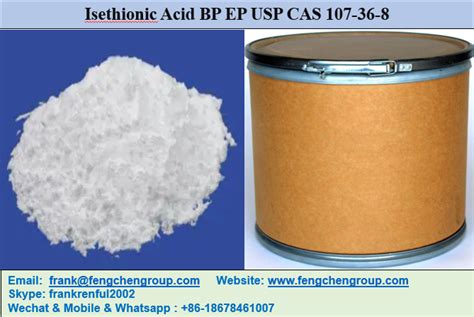 Isethionic Acid Bp Ep Usp Cas Manufacturers And Suppliers