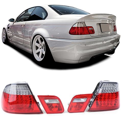 Stop Stopuri Triple BMW E46 Coupe LED Rosu Clar NOU 83941716