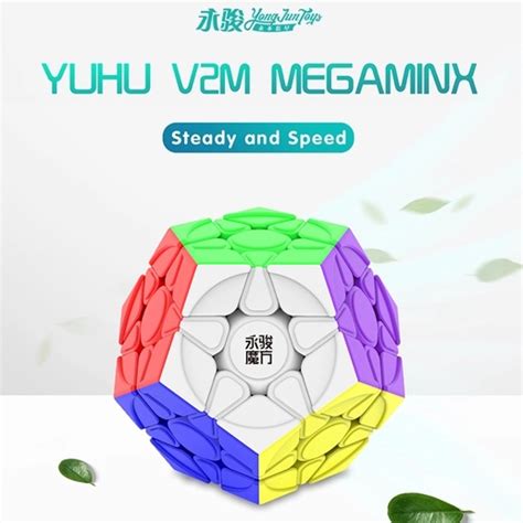 Picube YJ YuHu Magnetic Megaminx Stickerless Speed Cube Speed Puzzle