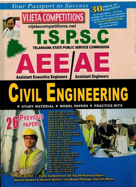 TSPSC AE AEE Civil Engineering With 26 Previous Papers ENGLISH