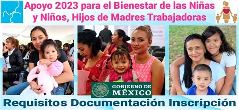 Apoyo 2024 Bienestar De Niñas Y Niños De Madres Trabajadoras