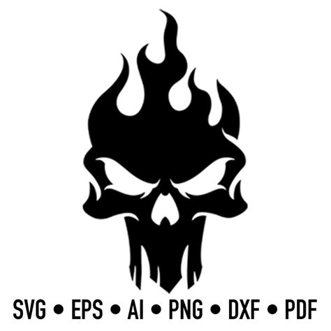 Ghost Rider Svg Etsy